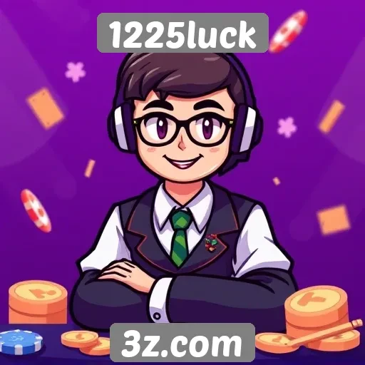 Suporte ao cliente do site 1225luck