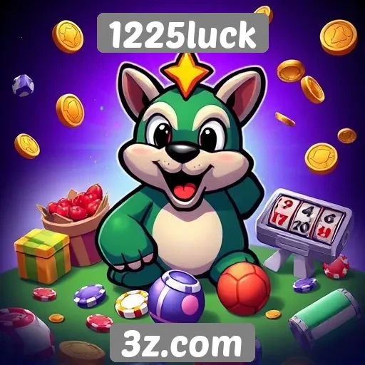 A variedade de jogos disponíveis no 1225luck